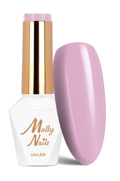 Lakier hybrydowy LED/UV Gel Polish Molly Nails Glamour Women Nr 4 Sweet Dreams Hema/di-Hema free 8g
