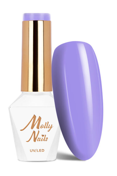 Molly Nails Lakier hybrydowy LED/UV Gel Polish Molly Nails Glamour Women Nr 5 Violet Room Hema/di-Hema free 8g