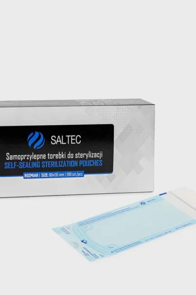 Torebki do sterylizacji Saltec (90 x 135 mm) 200 szt.